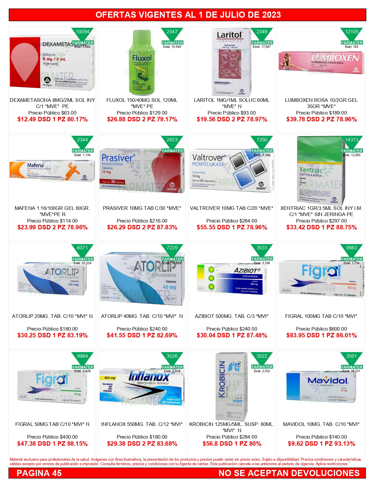 Catalogo Farmater Julio